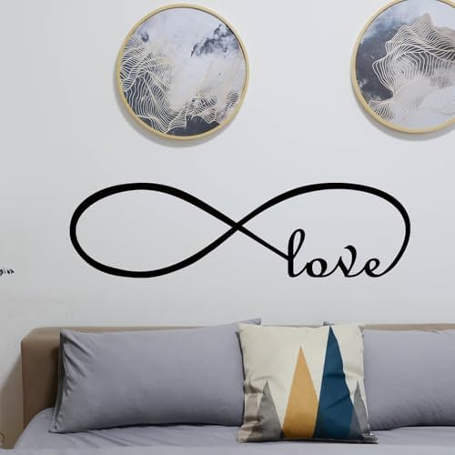 Love Infinity Wall Stickers 25 x 7