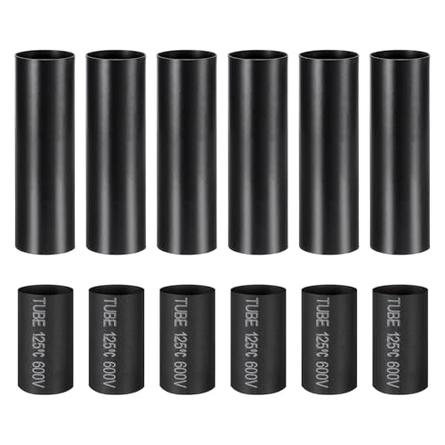 PATIKIL 3 Inch Tall Candle Covers Sleeves 6Pcs Metal E12 Socket Holder