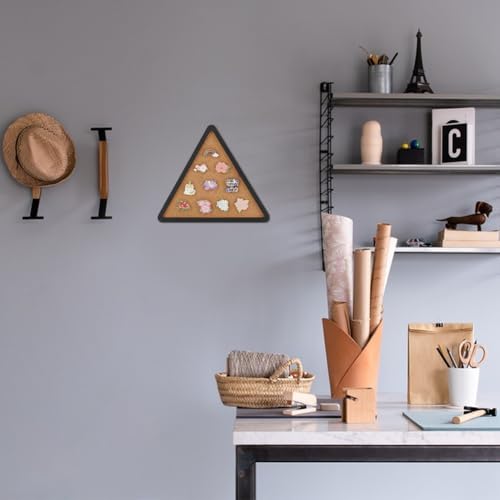 UNICRAFTALE Black Frame Cork Bulletin Board
