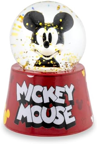 Disney Mickey Mouse Light-Up Snow Globe 3 Inches Tall