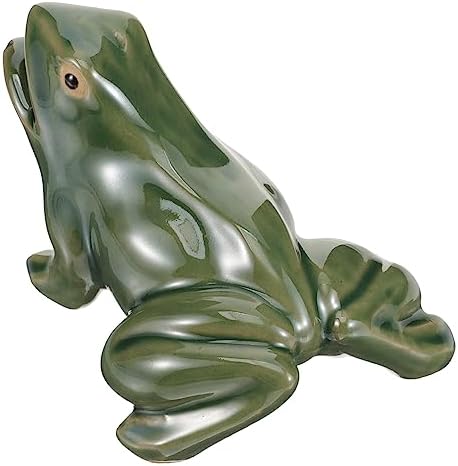 Zen Garden Water Fountain Outdoor Decor Sculpture Rockery Frog