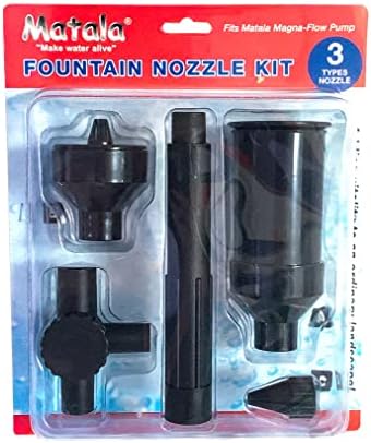Thunder Parts Fountain Nozzle Kit with Diverter Valve and Extension Pipe