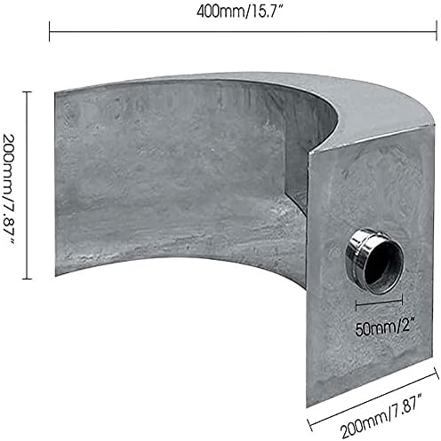 Stainless Steel Pool Waterfall Fountain for In Ground Gardens 1