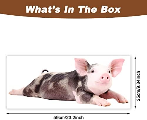 Funny Piggy Wall Decal Peel and Stick