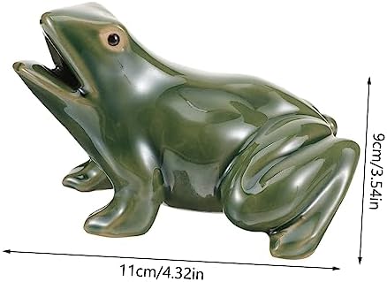 Zen Garden Water Fountain Outdoor Decor Sculpture Rockery Frog