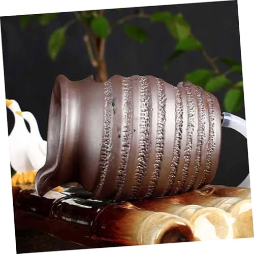 Ceramic Jar Water Fountain Decor for Outdoor Garden and Fish Tank