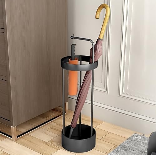 Golden Rust Proof Umbrella Holder Black