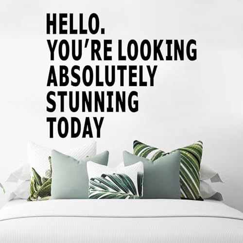 Inspirational Quotes Wall Stickers for Women Beautiful Home Positive Vinyl Art