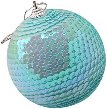 Christmas Tree Rhinestone Glitter Baubles 8CM Decorations