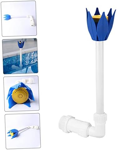Lotus Shaped Pool Water Fountain Nozzle Replacement PVC Spray