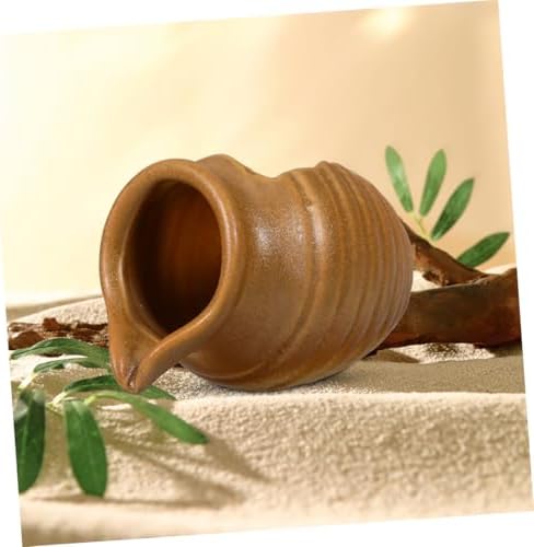 Holibanna Ceramic Water Fountain Jar Indoor Outdoor Decor