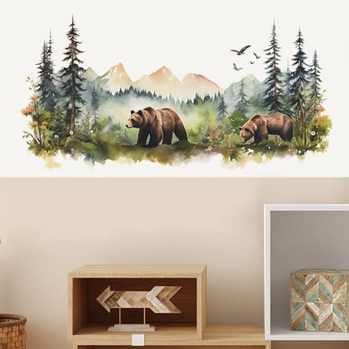 Eutecado Animals Wall Stickers for Bedroom and Nursery