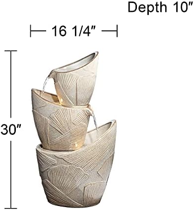 John Timberland Three Urn 30 High Floor Fountain