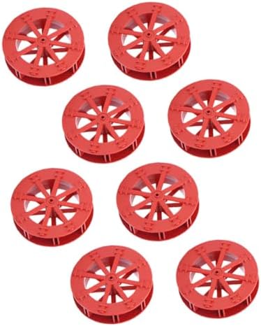Kisangel 8Pcs Plastic Water Wheel Fountain Accessory