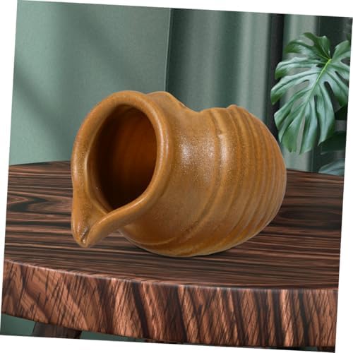 GLEAVI Ceramic Waterfall Fountain for Outdoor Decor