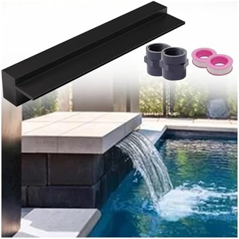 Customizable Stainless Steel Waterfall Spillway for Garden and Pond