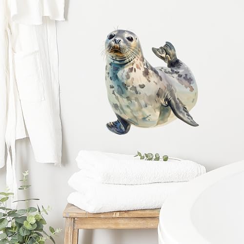 Lifelike Seal Wall Decal for Baby Nursery Room Decor