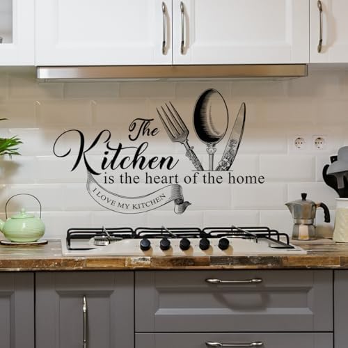 The Kitchen is The Heart of The Home Decal
