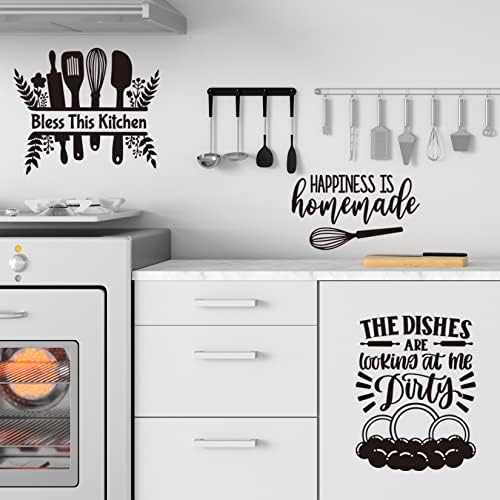 Happiness Is Homemade Kitchen Wall Decal Letters Decor