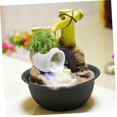 Toddmomy Ceramic Water Fountain Jar Decor