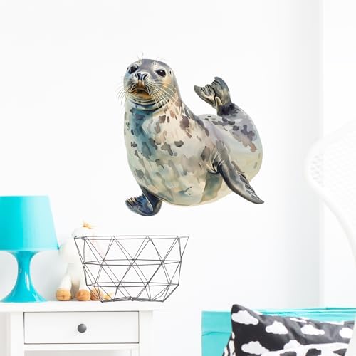 Lifelike Seal Wall Decal for Baby Nursery Room Decor
