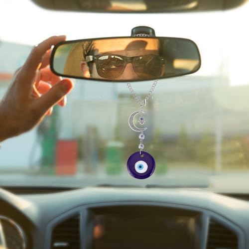 Blue Evil Eye Car Hanging Pendant Suncatcher Decor
