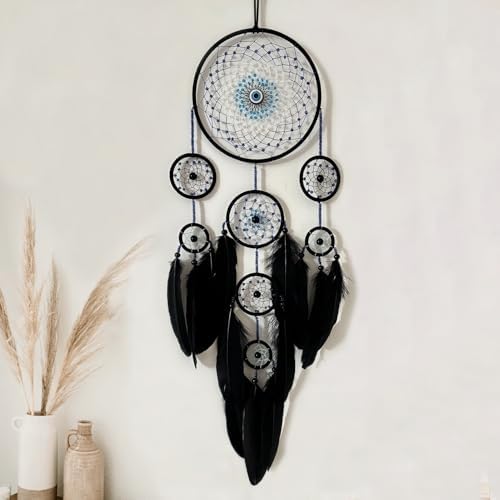 Jiyamony Evil Eye Dream Catcher Wall Decor