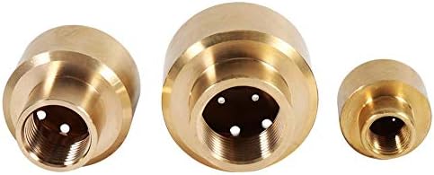 Lazmin 14 12 34 Brass Fountain Nozzle Sprinkler Head for Water Gardens