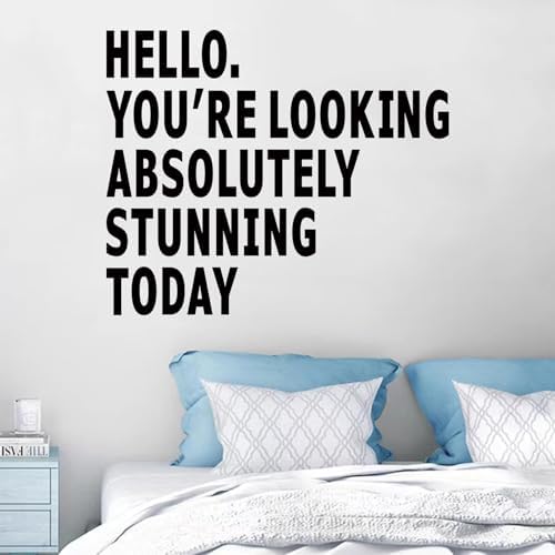 Inspirational Quotes Wall Stickers for Women Beautiful Home Positive Vinyl Art