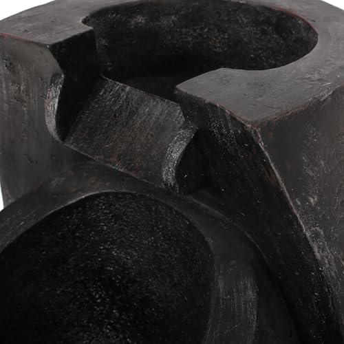 Serene Outdoor Floor Fountain with LED Lights and Weather Resistance