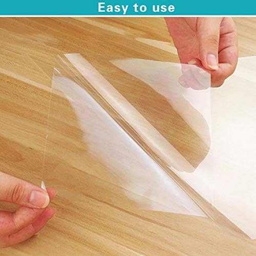 Sufang 4Pcs Clear Wall Sticker for Kitchen and Bathroom