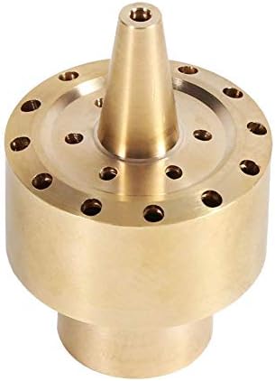 Lazmin 14 12 34 Brass Fountain Nozzle Sprinkler Head for Water Gardens