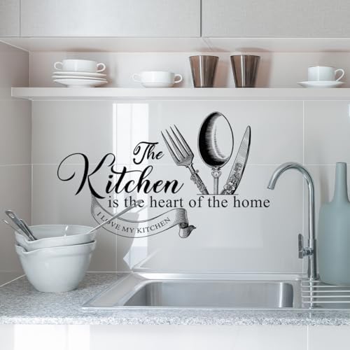 The Kitchen is The Heart of The Home Decal