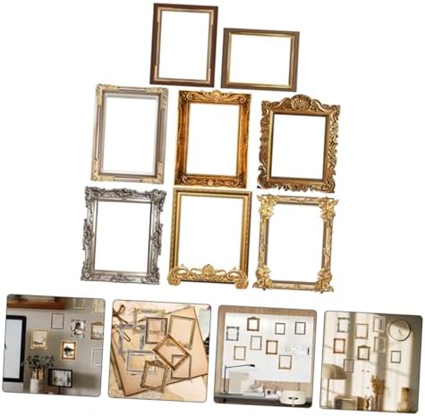 NUOBESTY 24 Sheets Retro Frame Stickers