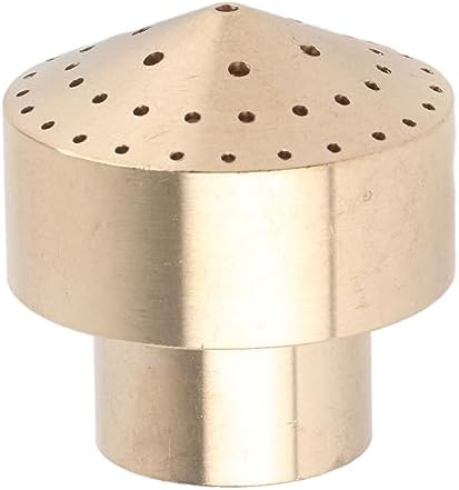 GLOGLOW Brass Column Nozzle for Water Fountains