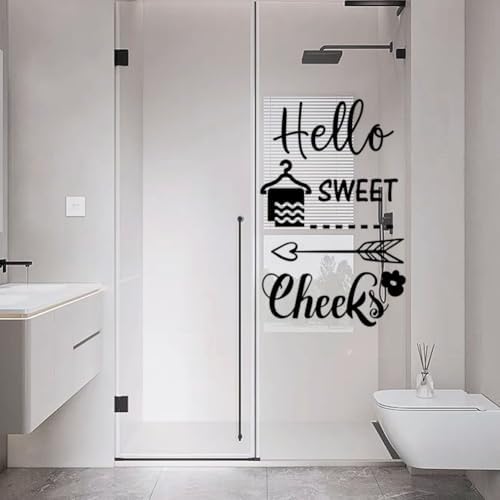Bathroom Decals Peel and Stick Vinyl Quotes Wall Art