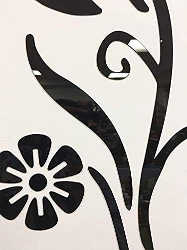 3D Flower Acrylic Wall Sticker for Home Decor