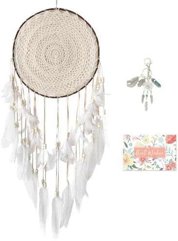 Malicosmile 118 Inch Large White Dream Catcher Wall Decor