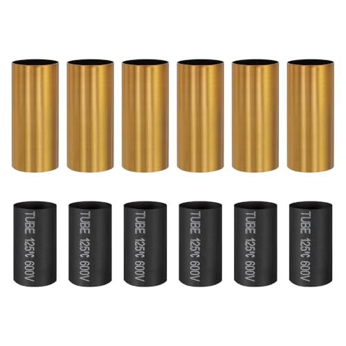 PATIKIL 2 Inch Tall Candle Covers Sleeves 6Pcs