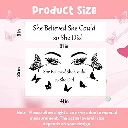 Sinekong Inspirational Wall Decal Quotes Sticker