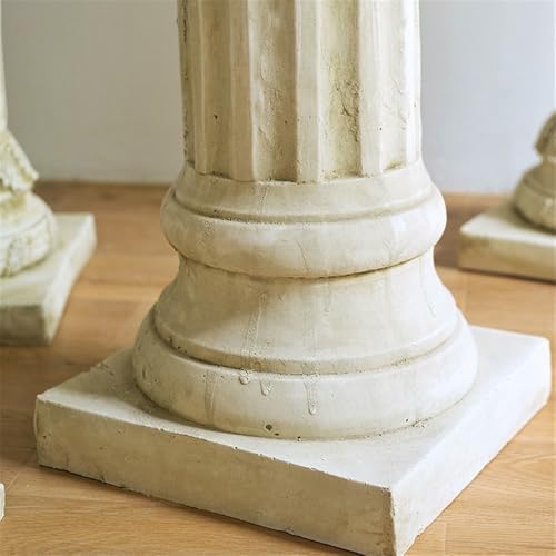 Retro Greek Column Pedestal for Statues and Plants