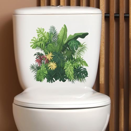 WADAKUCI 2 Sets Tropical Palm Leaf Wall Decals