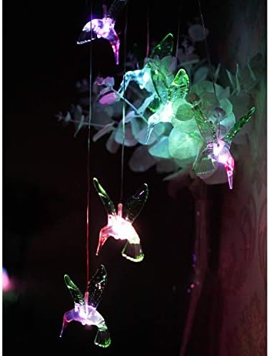 NiniTe Solar Wind Chimes with Color Changing Lights