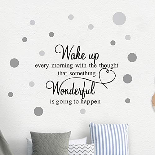 COKOYY Motivational Art Quotes Wall Decals