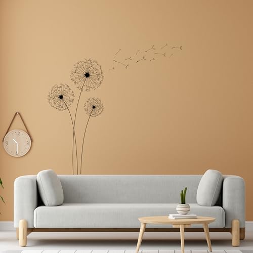Dandelion Wall Decals for Bedrooms and Offices