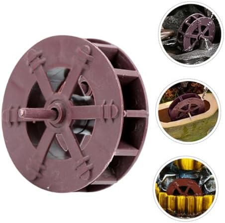 10Pcs Miniature Rotating Fountain Wheels for DIY Tabletop Waterfalls