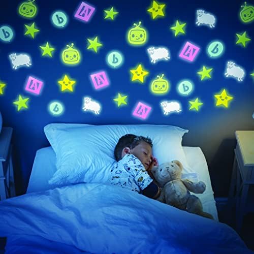 CoComelon Glow in the Dark Stars Wall Stickers for Kids