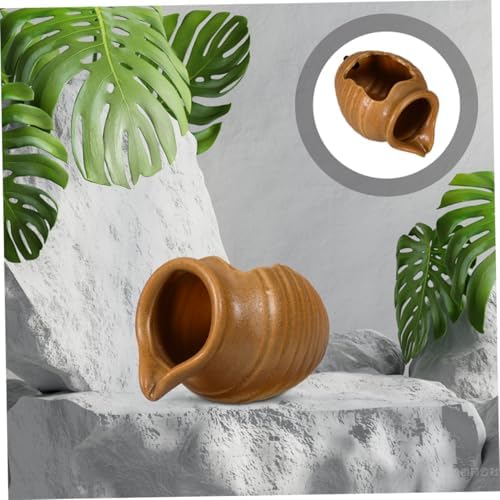 GLEAVI Ceramic Waterfall Fountain for Outdoor Decor