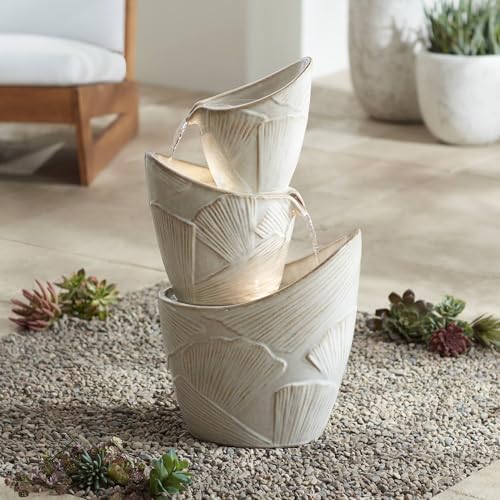 John Timberland Three Urn 30 High Floor Fountain