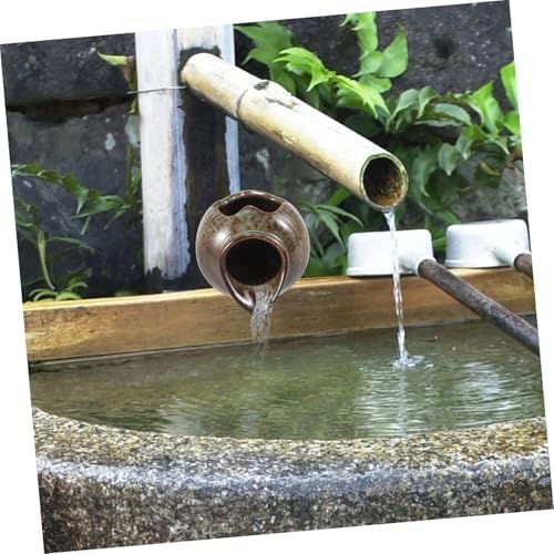 BESPORTBLE Ceramic Fountain with Built-In Filtration